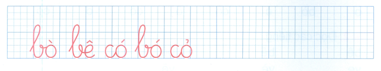 Đề kiểm tra cuối tuần Tiếng Việt lớp 1: Tuần 2 - Đề 2