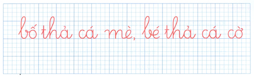 Đề kiểm tra cuối tuần Tiếng Việt lớp 1: Tuần 3 - Đề 2