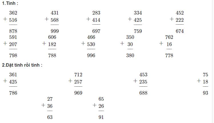 Giải vở bài tập Toán 2 bài 146