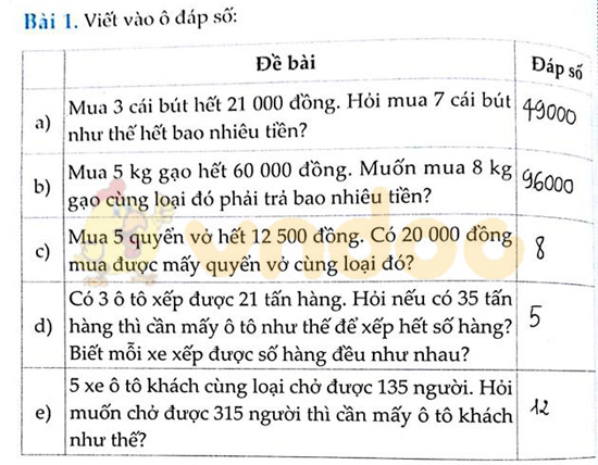 Cùng em học Toán lớp 5 Tuần 4 - Đề 1