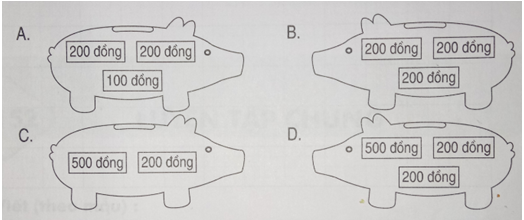 Giải vở bài tập Toán 2 bài 150: Tiền Việt Nam