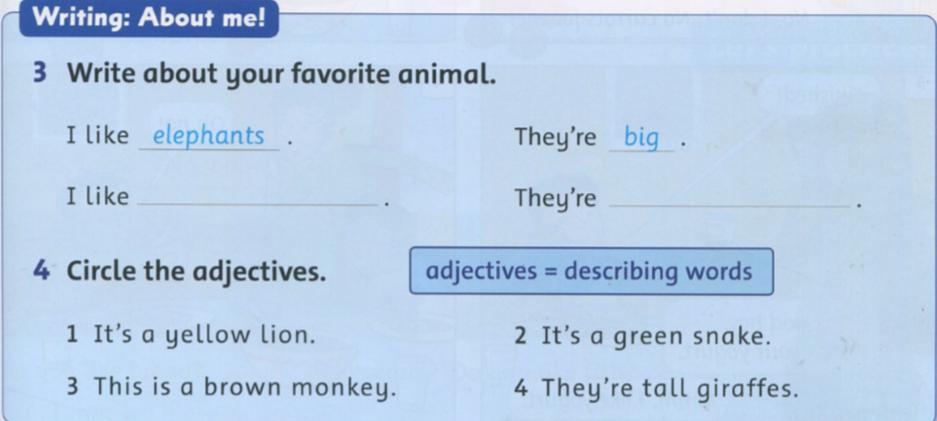 Giải bài tập tiếng Anh lớp 2