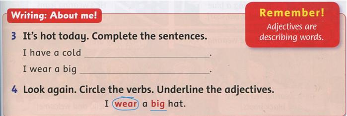 Giải bài tập tiếng Anh lớp 3
