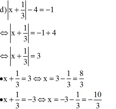 Giải bài tập SGK Toán lớp 7: Ôn tập chương I