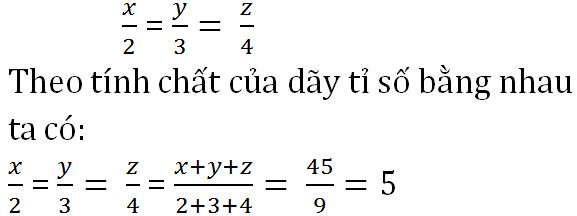 Giải bài tập SGK Toán lớp 7 bài 2: Một số bài toán về đại lượng tỉ lệ thuận