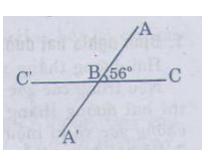 Giải bài tập SGK Toán lớp 7 bài 1: Hai góc đối đỉnh