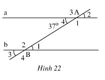Giải bài tập SGK Toán lớp 7 bài 5: Tiên đề Ơ-clit về đường thẳng song song