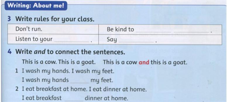 Giải bài tập tiếng Anh lớp 3