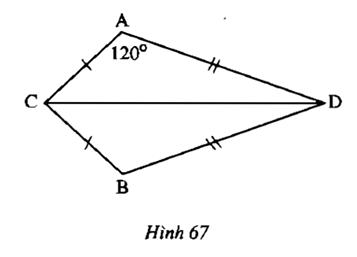 Giải bài tập SGK Toán lớp 7 bài 3: Trường hợp bằng nhau thứ nhất của tam giác cạnh - cạnh - cạnh (c.c.c)