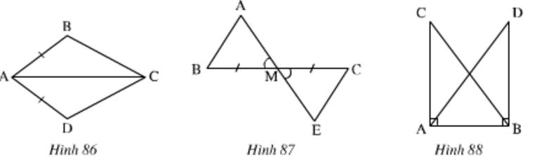 Giải bài tập SGK Toán lớp 7 bài 4: Trường hợp bằng nhau thứ hai của tam giác cạnh - góc - cạnh (c.g.c)