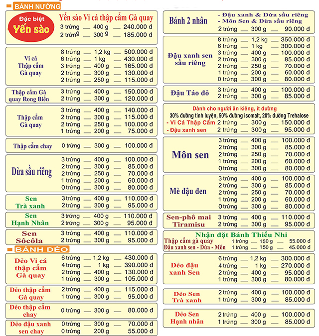 Tải báo giá bánh trung thu như lan