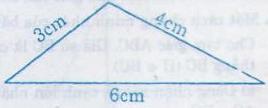 Giải bài tập SGK Toán lớp 7 bài 3: Quan hệ giữa ba cạnh của một tam giác. Bất đẳng thức tam giác