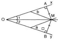 Giải bài tập SGK Toán lớp 7 bài 5: Tính chất tia phân giác của một góc