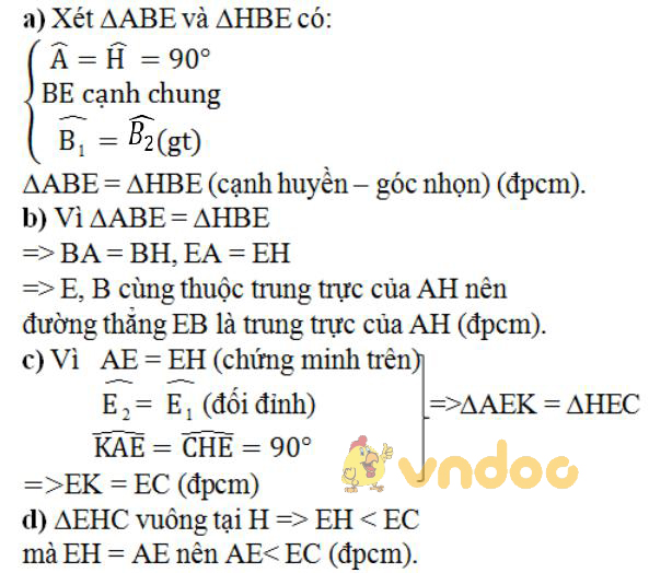 Giải bài tập SGK Toán lớp 7: Phần Hình học - Ôn tập cuối năm
