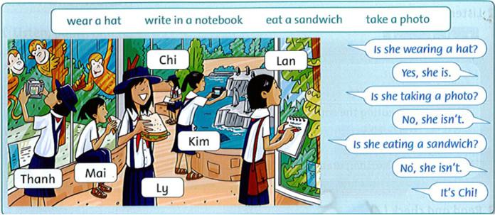 Giải bài tập tiếng Anh lớp 4