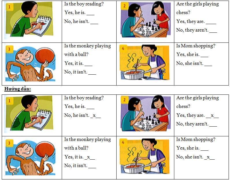 Giải bài tập tiếng Anh lớp 4