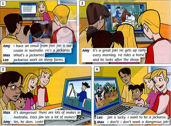 Giải bài tập tiếng Anh lớp 4