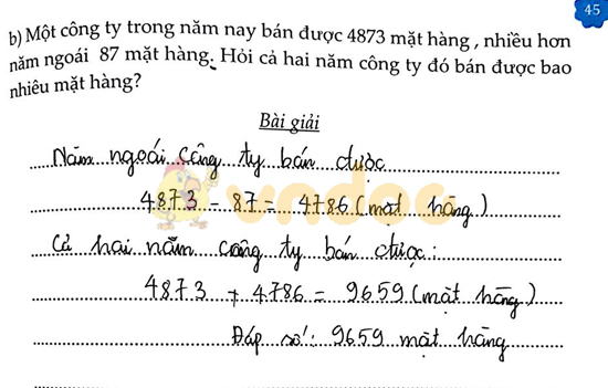 Cùng em học Toán lớp 4 Tuần 7
