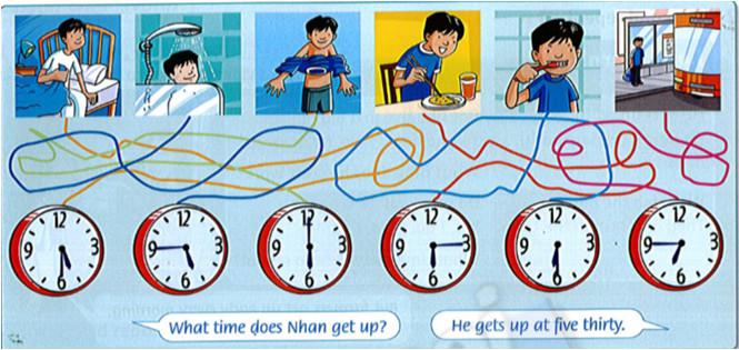 Giải bài tập tiếng Anh lớp 4