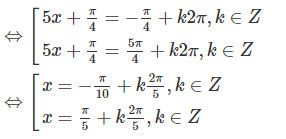 Giải SBT Toán 11 bài 3: Một số phương trình lượng giác thường gặp