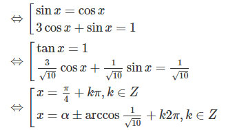 Giải SBT Toán 11 bài 3: Một số phương trình lượng giác thường gặp