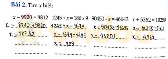 Cùng em học Toán lớp 4 Tuần 8 - Đề 1