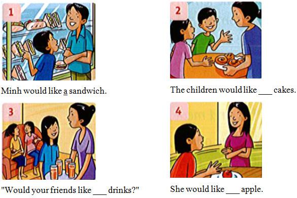 Giải bài tập tiếng Anh lớp 4