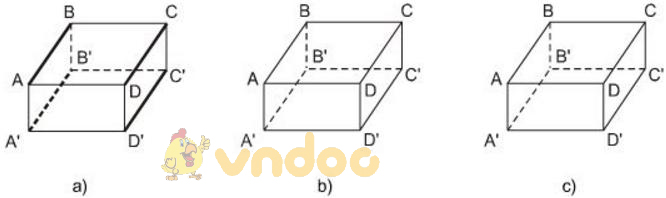 Giải bài tập SGK Toán lớp 8 bài 2: Hình hộp chữ nhật (tiếp)
