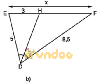Giải bài tập SGK Toán lớp 8 bài 3: Tính chất đường phân giác của tam giác