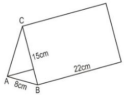 Giải bài tập SGK Toán lớp 8 bài 5: Diện tích xung quanh của hình lăng trụ đứng