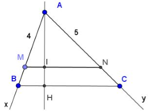 Giải bài tập SGK Toán lớp 8 bài 6: Trường hợp đồng dạng thứ hai