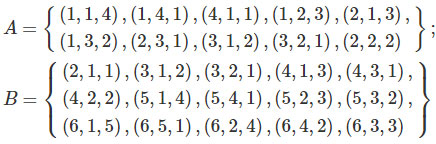 Giải SBT Toán 11 bài 4: Phép thử và biến cố