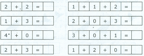 Đề kiểm tra cuối tuần Toán lớp 1: Tuần 8 - Đề 2