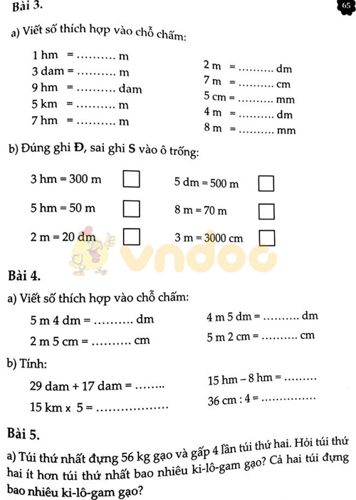 Đề bài Cùng em học Toán Tuần 9 - Đề 1