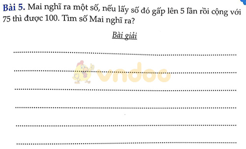 Đề bài Cùng em học Toán lớp 3 Tuần 9 - Đề 2