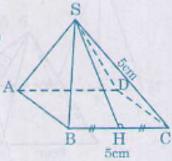 Giải bài tập SGK Toán lớp 8 bài 9: Thể tích của hình chóp đều