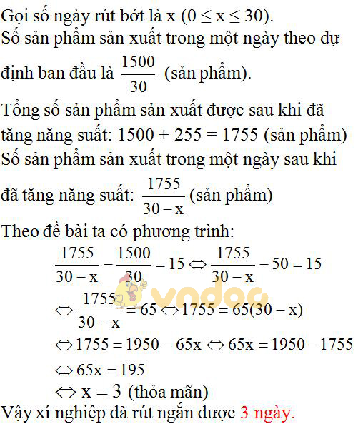 Giải bài tập SGK Toán lớp 8 bài: Phần Đại số - Ôn tập cuối năm