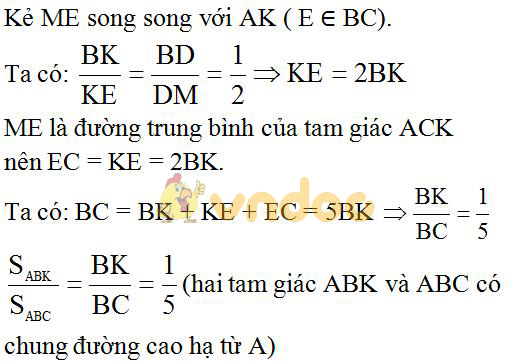 Giải bài tập SGK Toán lớp 8: Phần Hình học - Ôn tập cuối năm