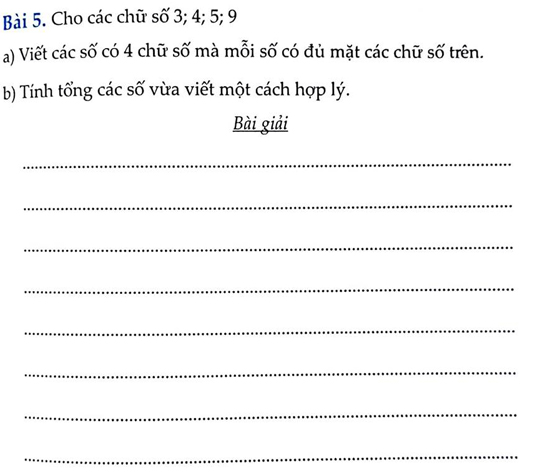 Cùng em học Toán lớp 4 Tuần 8 