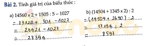 Cùng em học Toán lớp 4 Tuần 8 