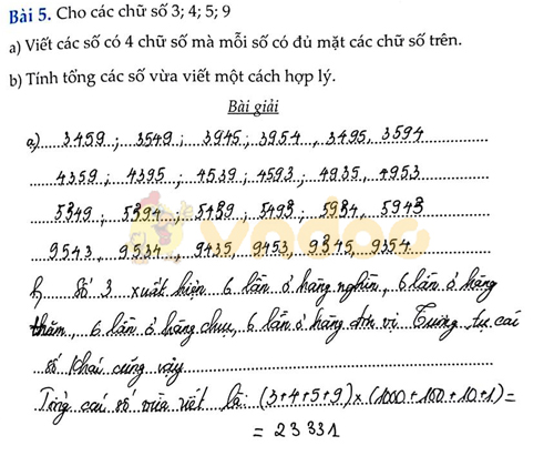 Cùng em học Toán lớp 4 Tuần 8 