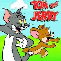 Tranh tô màu Tom và Jerry dễ thương cho bé