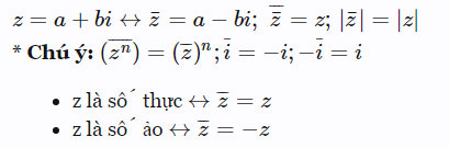 Định nghĩa và các phép toán số phức