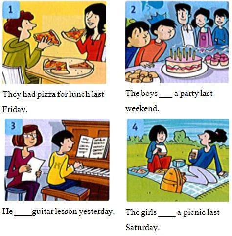 Giải bài tập tiếng Anh lớp 4