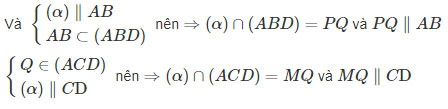 Đường thẳng và mặt phẳng song song