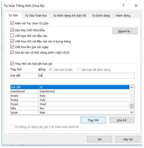 Giải bài tập SGK Tin học 10 bài 18: Các công cụ trợ giúp soạn thảo