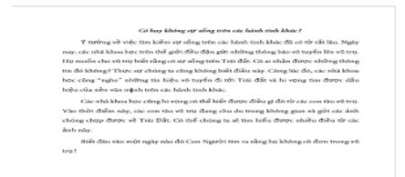 Giải bài tập SGK Tin học 10 bài 18: Các công cụ trợ giúp soạn thảo