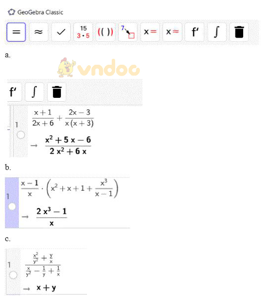 Giải bài tập SGK Tin học 8 bài 11: Giải toán và vẽ hình phẳng với GeoGebra