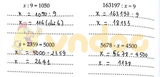 Cùng em học Toán lớp 4 Tuần 10 - Đề 1