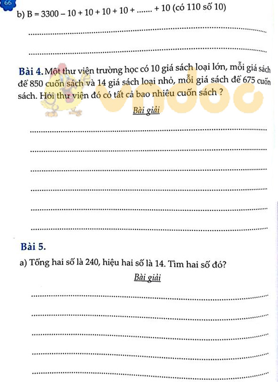 Cùng em học Toán lớp 4 Tuần 10 - Đề 2